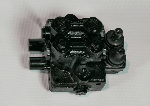 2-spool dir valve, less hdl