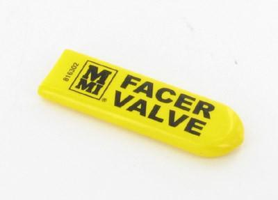 Fcr valve label cap