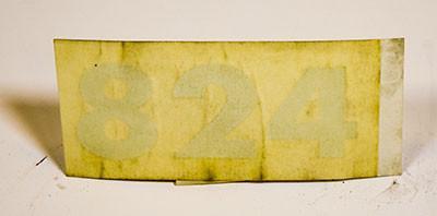 824 label