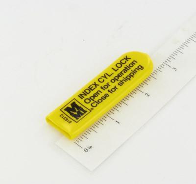 Idx cylinder lock label cap