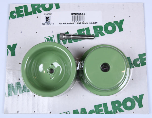 Q1 polypropylene 63mm h/a set