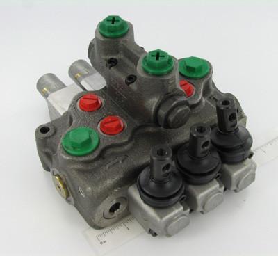 3-spool dir valve, less hdl