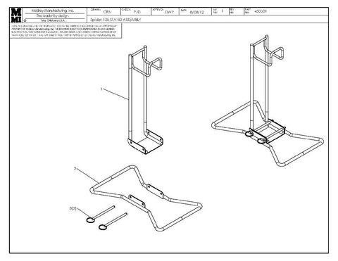 SPIDER 125 STAND ASSY