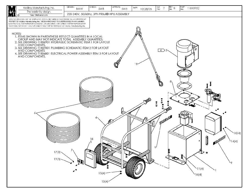 Ep1500p hpu 220-240v assy