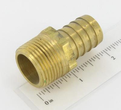 3/4mpt x 3/4 barb hose end