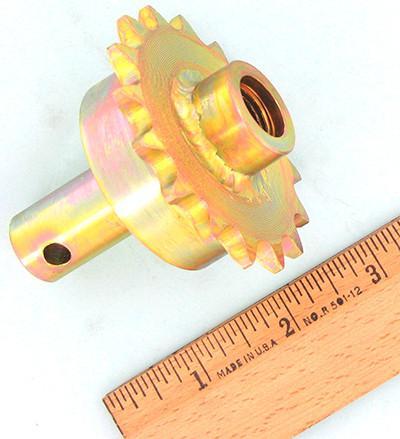 Motor drive shaft wld