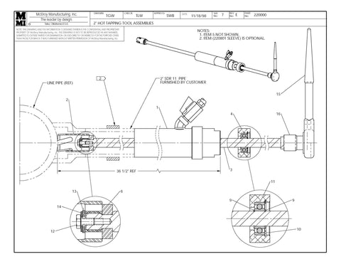 2IPS DRISCO 8100 HTT ASSY