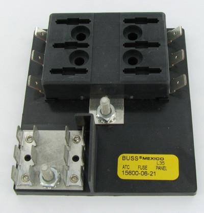 6 position fuse panel w/ground