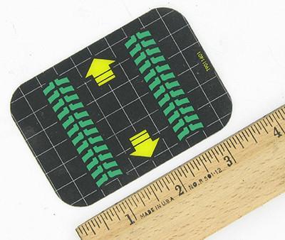 Manual track control label