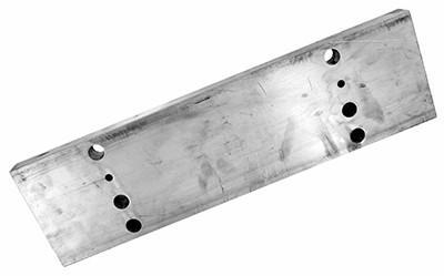 Outer fixed jaw riser block