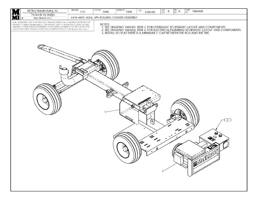 18 480,60,3 rlg chassis assy