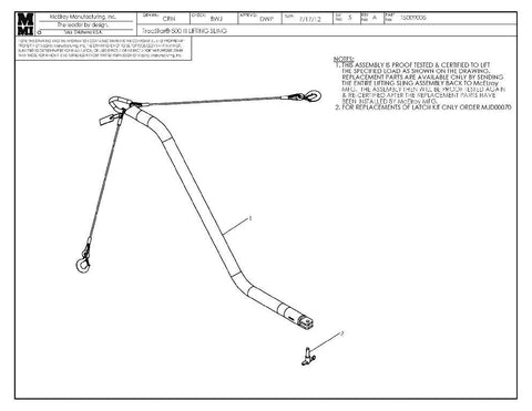 T500 iii lifting sling