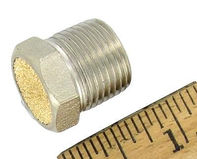 Breather filter vent plug