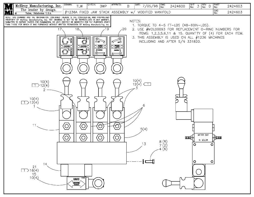 36 fix jaw stk assyw/mod mfld