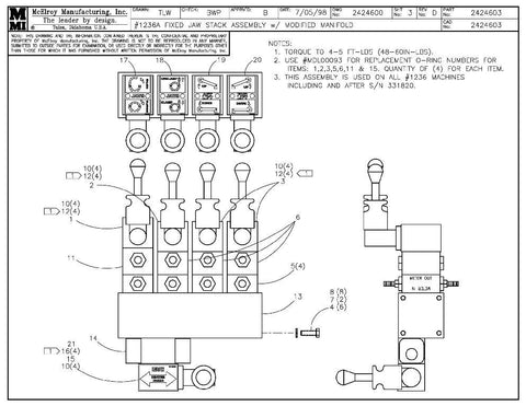 36 fix jaw stk assyw/mod mfld