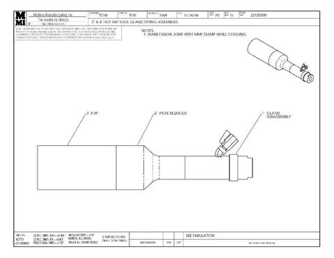 4ips hd 3408/4710 glnd ftg asy