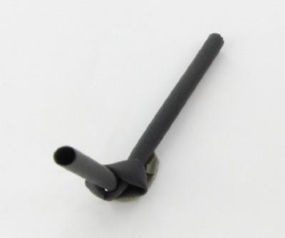 1/8" black shrink tubing