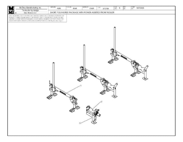 Short plyhrs pkg w/pwr ast rlr
