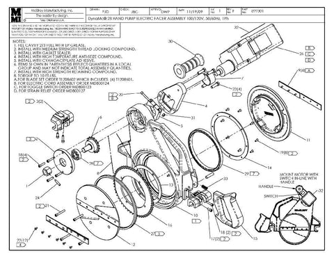 Dynamc 28 hp 100/120 fcr assy