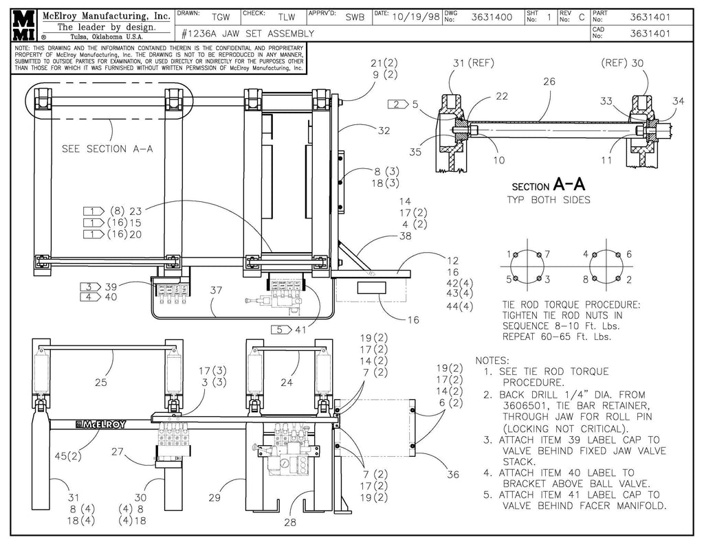 36 JAW SET ASSY