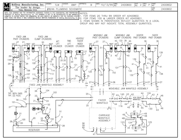 24 PLUMBING SCHEMATIC