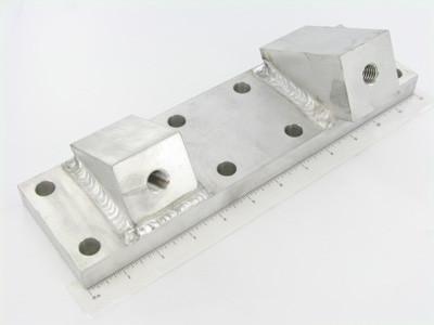 Stop bracket weldment