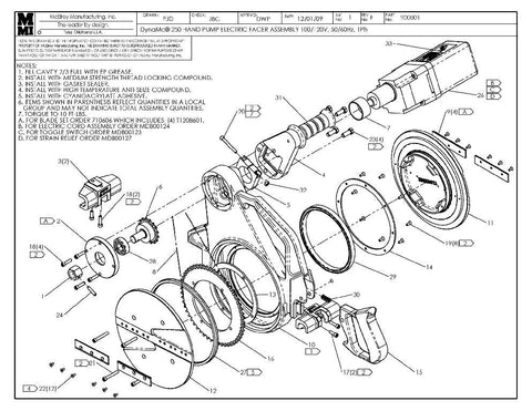 Dynamc 250 hp 100/120 fcr assy
