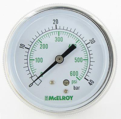 600psi/bar,1% pressure gauge