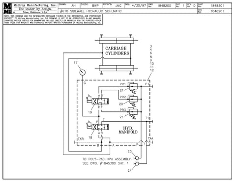18 SIDEWALL HYD SCHEM