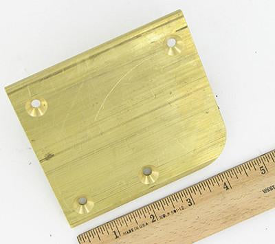 Clamp side jaw cap wear block