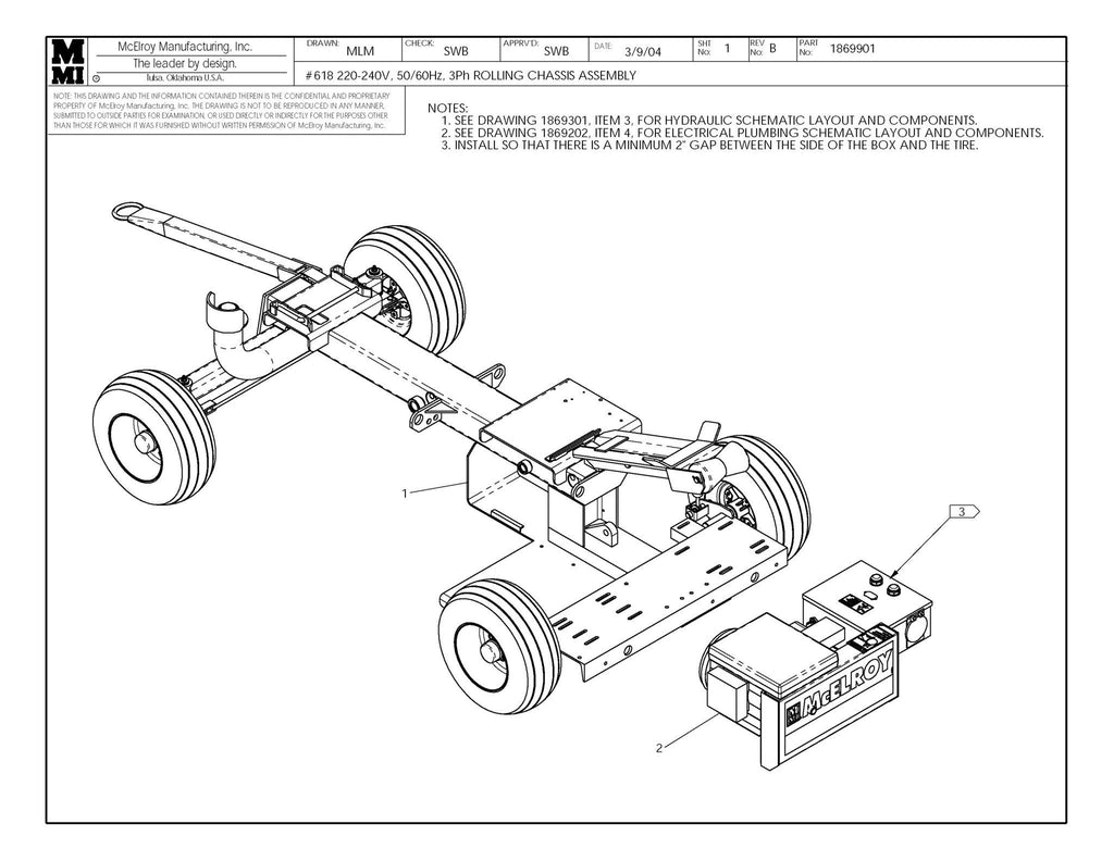 18 220-240,50/60,3 RLG CHS ASY