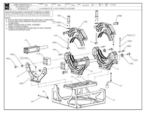 Dynamc 412 ep 2 jaw crg assy