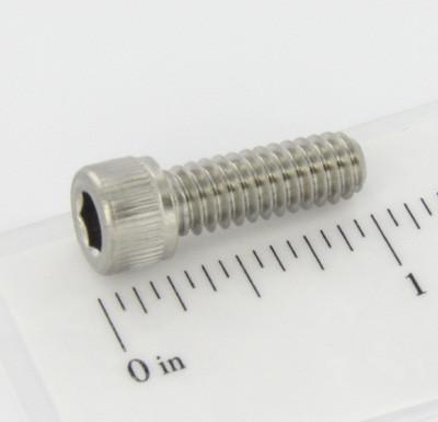 1/4-20nc x 3/4"lg shcs ss