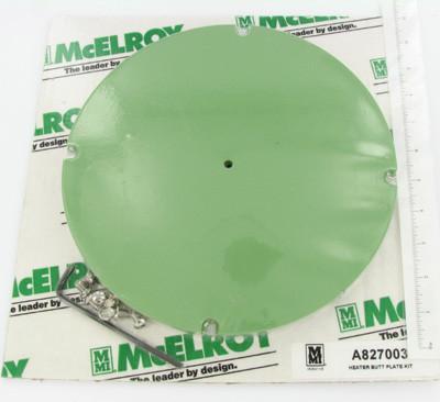 Heater butt plate kit