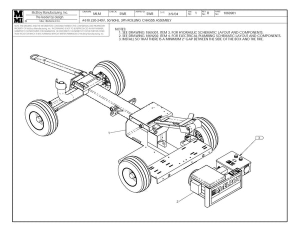 18 220-240,50/60,3 RLG CHS ASY