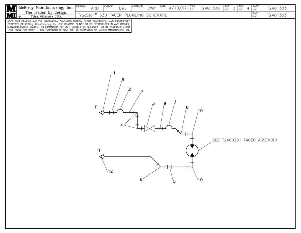 T630 FACER PLB SCHEM
