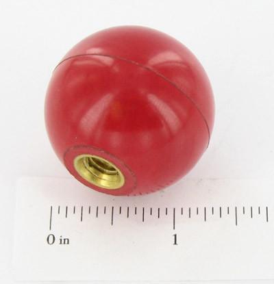 Red or black ball knob
