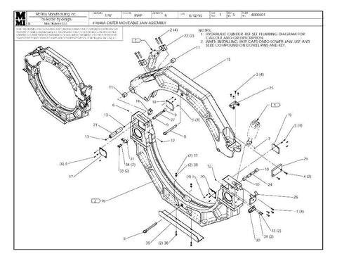 OUTER MOVABLE JAW ASSY