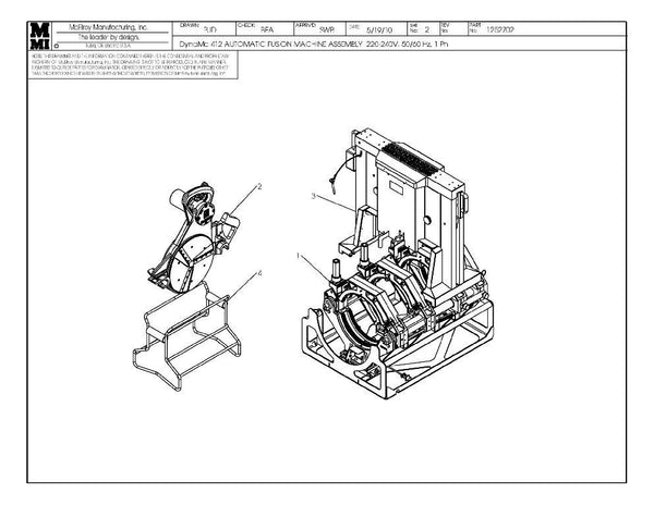 DM412AUTO 220-240,50/60 FM ASY