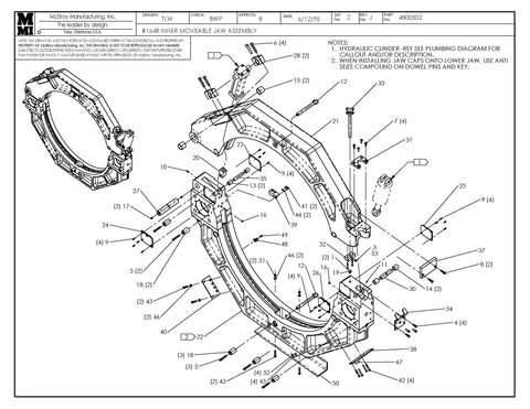 INNER MOVABLE JAW ASSY