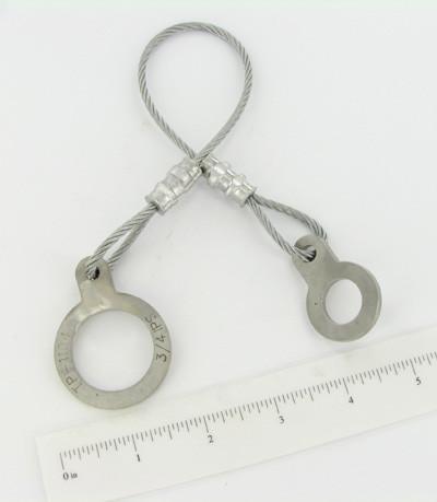 3/4ips test cap lanyard assy