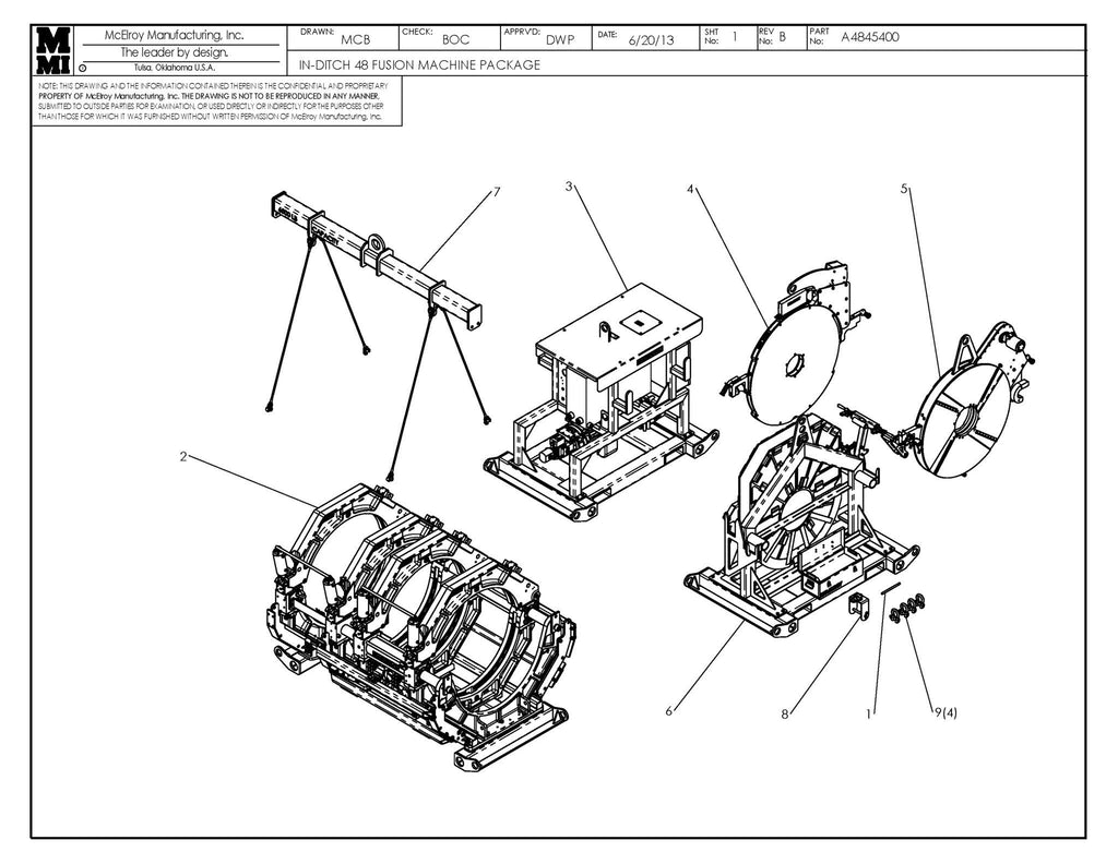 EN ZANJA 48 MF 415V F/M PAQUETE
