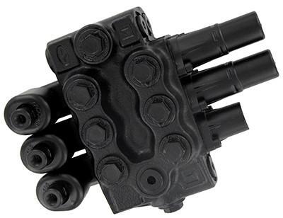 3-spool dir valve, less hdl