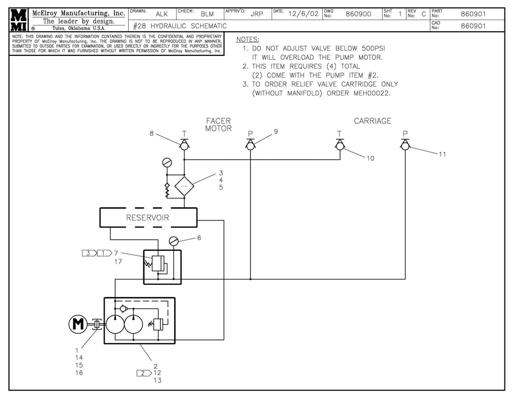 8 HYDRAULIC SCHEM