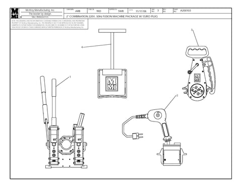 2 COMB 220,50 F/M W/EURO PKG