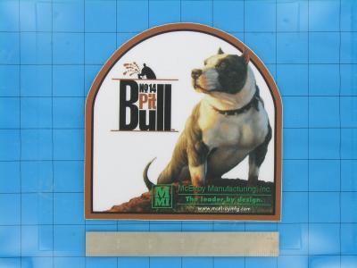 Pb 14 heater/facer stand label