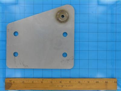 Left fcr mntg splice plate