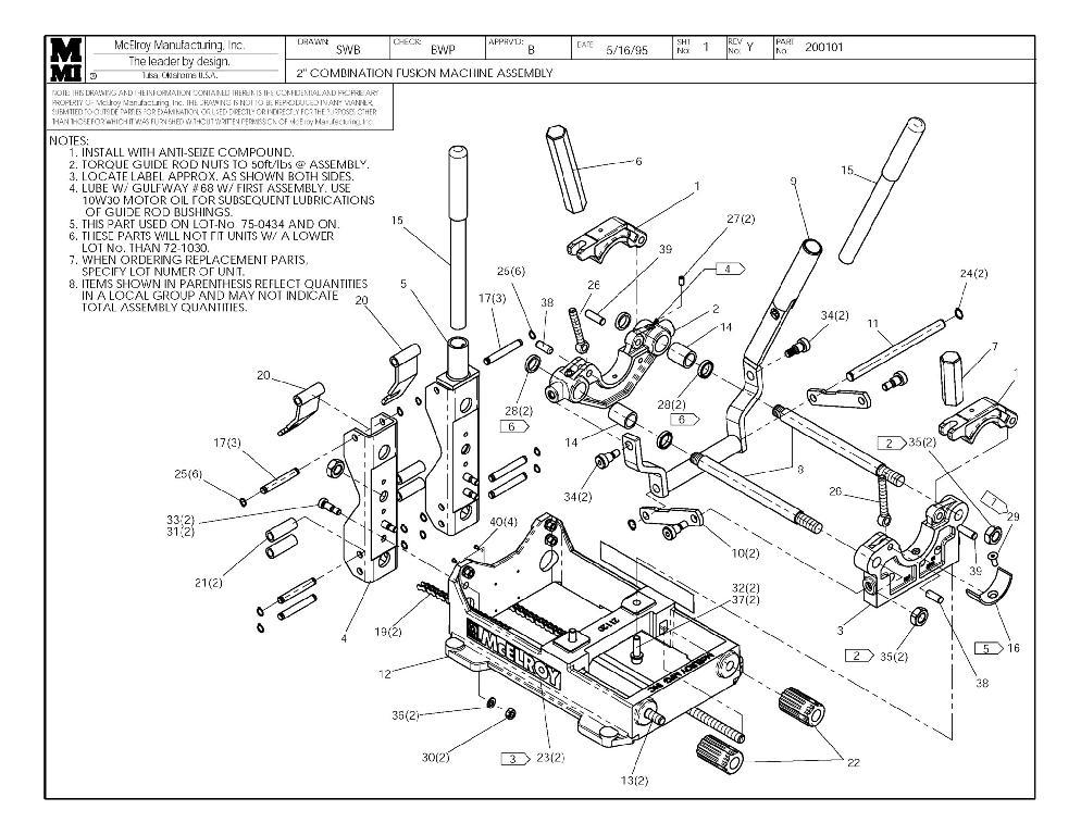 2 comb f/m assy
