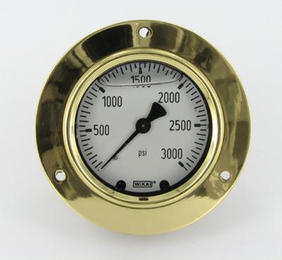 3000psi/bar pressure gauge