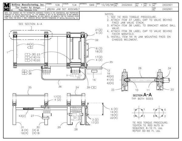 24 JAW SET ASSY